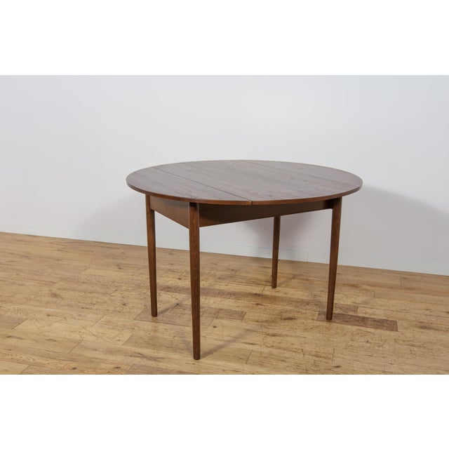 Mid-Century Modern English Teak Drop-Leaf Dining Table, 1960s For Sale - Image 9 of 17