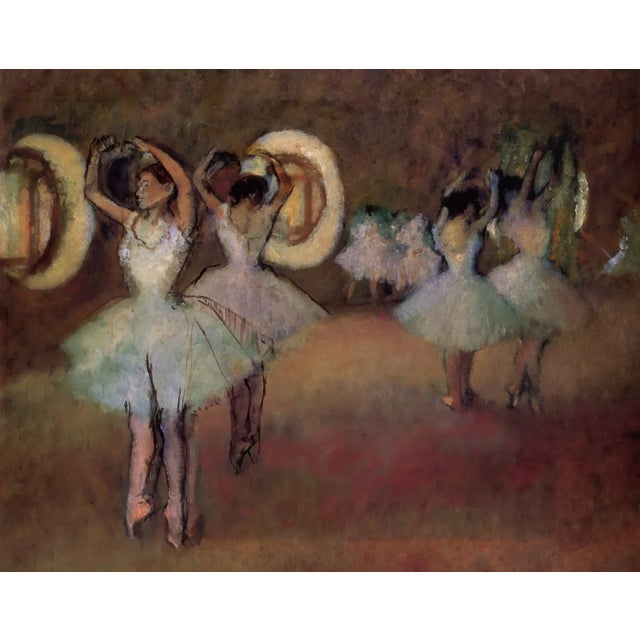 Artist: Edgar Degas Country: France Title: Dance rehearsal in the foyer of the opera Medium: Giclee Marks: Numbered...