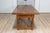 Brown Tuscan 1790s Walnut Refectory Table with Carved Scoop Motifs and Turned Legs For Sale - Image 8 of 18