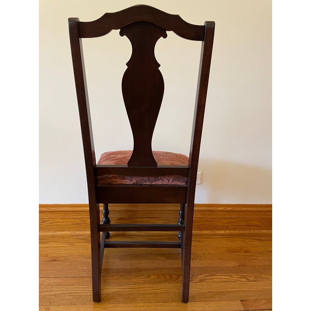 1920s Beautifully Restored Jacobean Dining Table and Chairs For Sale In Chicago - Image 6 of 9
