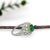 Gia Certified Emerald in a Bespoke Heirloom Setting For Sale In Columbus - Image 6 of 8