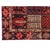 Vintage hand-knotted Bakhtiari rug featuring the classic Kheshti garden panel design, with individual compartments filled...