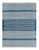 Rug & Kilim's Contemporary Dhurrie Rug in Dark Blue and White Stripes - 14x20 For Sale - Image 9 of 9