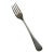 Silver Plated Dessert/Salad Fork, Feather Edge. For Sale