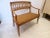 19th Century Italian Neo-Classical Style Cherry Bench For Sale - Image 4 of 6