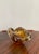 1960s Mid 20th Century Murano Style Sommerso Glass Ashtray in Amber and Citrine For Sale - Image 5 of 8