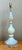 Mid-Century Modern Vintage Murano Opalescent Glass and Lucite Table Lamp For Sale - Image 3 of 12