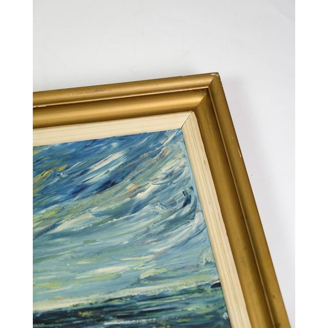 Poul Fureby Blokhus, Landscape, 1920s, Oil on Canvas For Sale - Image 3 of 8