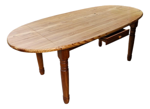 Extendable Pine Dining Table, 1970s
