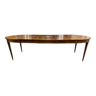 1960s Mastercraft Hollywood Regency Scalloped Dining Table For Sale