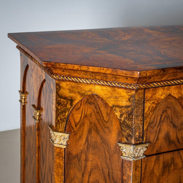 Mid-19th Century Pair of Commodes with Gothic Arches, Italy For Sale In New York - Image 6 of 12
