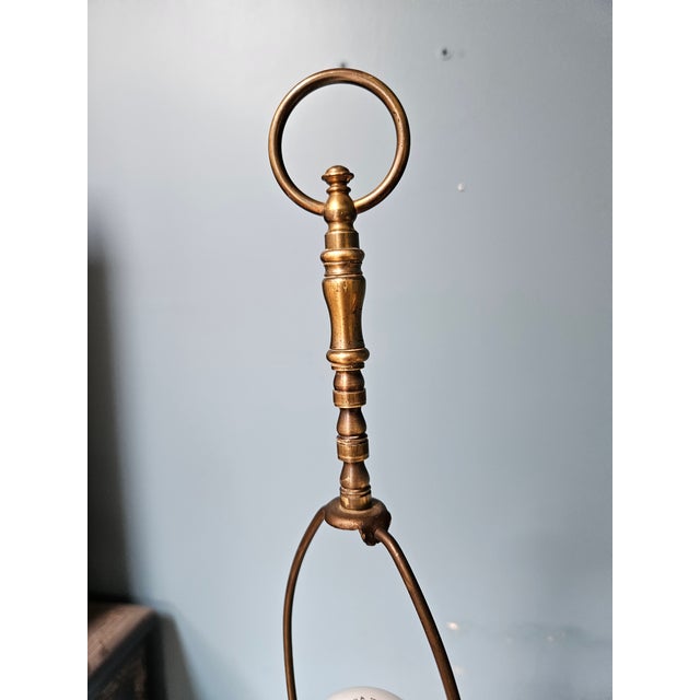 Vintage Wood Urn Table Lamp For Sale In Indianapolis - Image 6 of 11