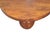 Wood Chestnut Mango Wood Coffee Table With Sculptural Ball Feet For Sale - Image 7 of 9