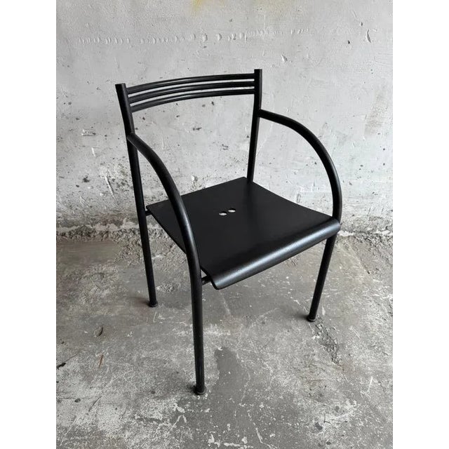 Metal Spanish Francesca II Chair by Philippe Starck for Baleri, 1984 For Sale - Image 7 of 7