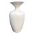 Vintage Modernist Jaru of California Oversized White Ceramic Vase For Sale