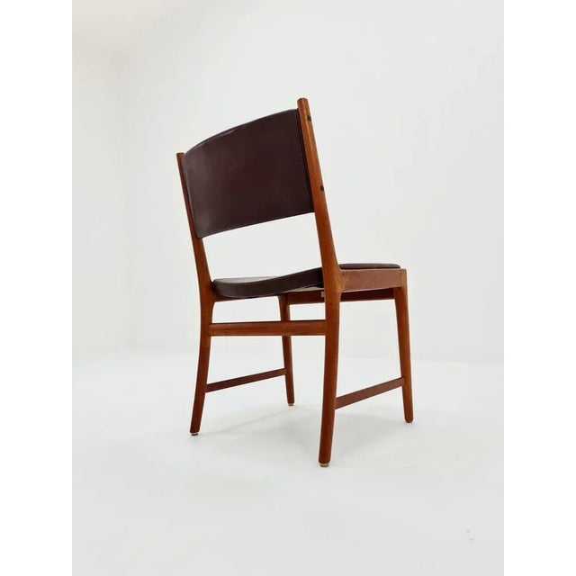 Wood Danish Modern Teak Chair by Kai Lyngfeldt Larsen, 1960s For Sale - Image 7 of 11