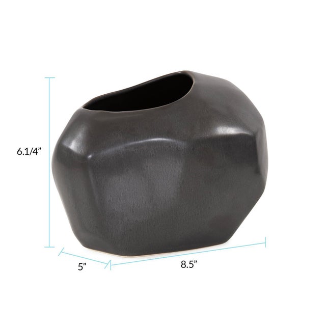 Gray Alamo Vase- Large For Sale - Image 9 of 11