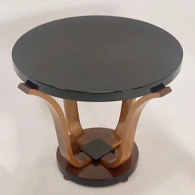 Art Deco Salon Table, France, 1920s For Sale - Image 9 of 12