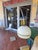 1970s Arc Floor Lamp with Carrara Marble Base For Sale - Image 5 of 7