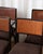 John Stuart 1950s John Stuart Mid-Century Modern Cane and Wood Dining Chairs - Set of 4 For Sale - Image 4 of 13