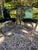 Mid-Century Modern Vintage 1970s Glass & Chrome Dining Set With Hunter Green Cantilever Chairs For Sale - Image 3 of 16
