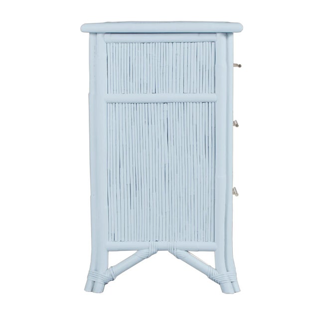 Wood Aruba Six-Drawer Dresser - Blue For Sale - Image 7 of 8