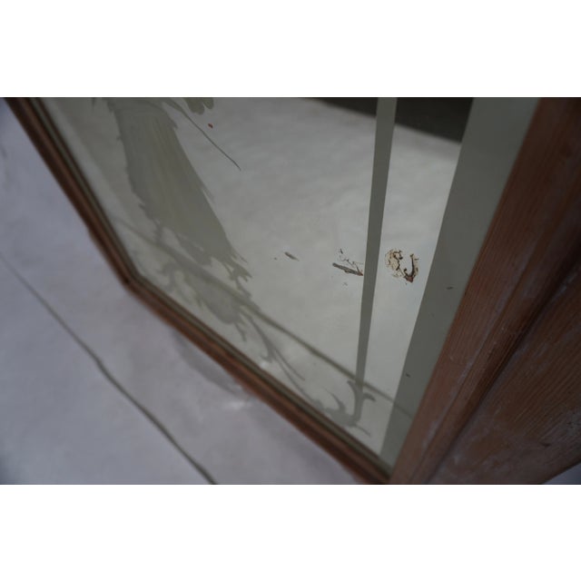 19th Century French Etched Glass Mirror From Melissa Levinson For Sale - Image 10 of 12