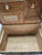 Antique Victorian Saratoga Steamer Trunk With Original Trays and Working Key For Sale - Image 13 of 18