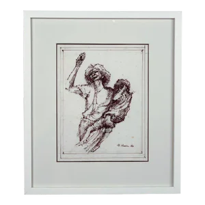 Ink Sketch, Henry Krell, 1981