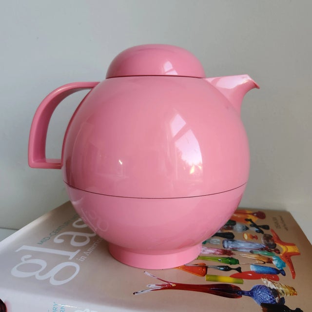 Vintage Mesa Rondo Coffee/Tea Thermos Pink For Sale - Image 4 of 12