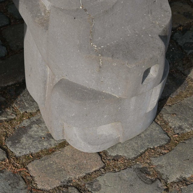 Jan Keustermans, Abstract Sculpture, Belgian Blue Stone For Sale - Image 15 of 16