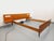 Vintage Scandinavian-Style Teak Double Bed with Suspended Bedside Tables and Integrated Lamps, 1960s For Sale - Image 18 of 18