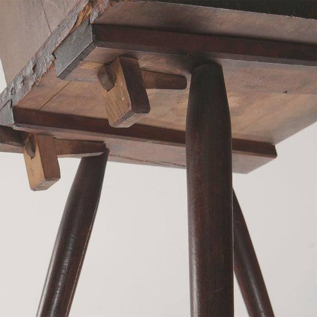 1970s A Set of Four Brutalist Dining Chairs For Sale In Dallas - Image 6 of 8