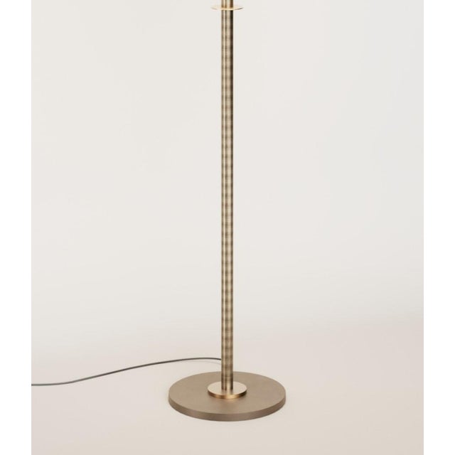 Contemporary Louisa IV Floor Lamp in Bronze and Brass by Marine Breynaert For Sale - Image 3 of 6
