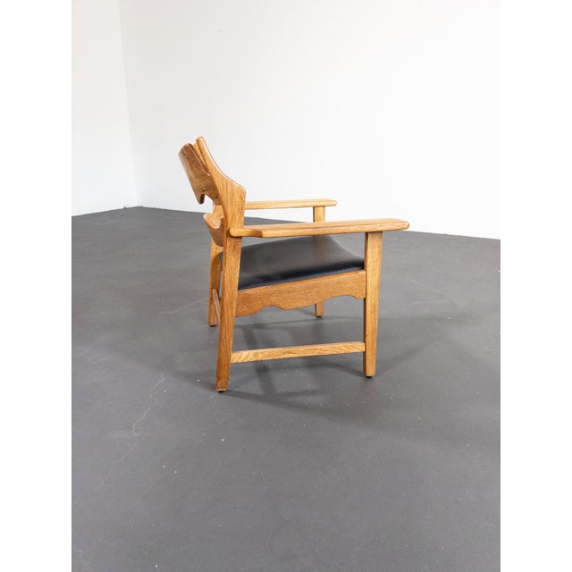Razorblade Chair by Henning Kjærnulf, 1960s For Sale - Image 6 of 10