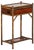 Antique English Bamboo Sewing Side Table, 1910 For Sale