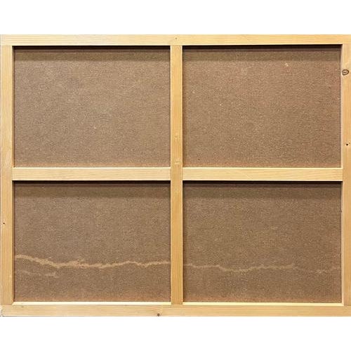 Jean Krille, Landscape 148, 1985, Oil on Masonite For Sale - Image 9 of 10