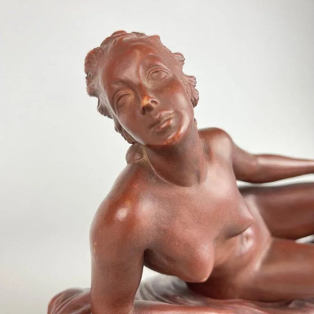 1960s Vintage Terracotta Statue by Josef Vanča, 1960s For Sale - Image 5 of 8