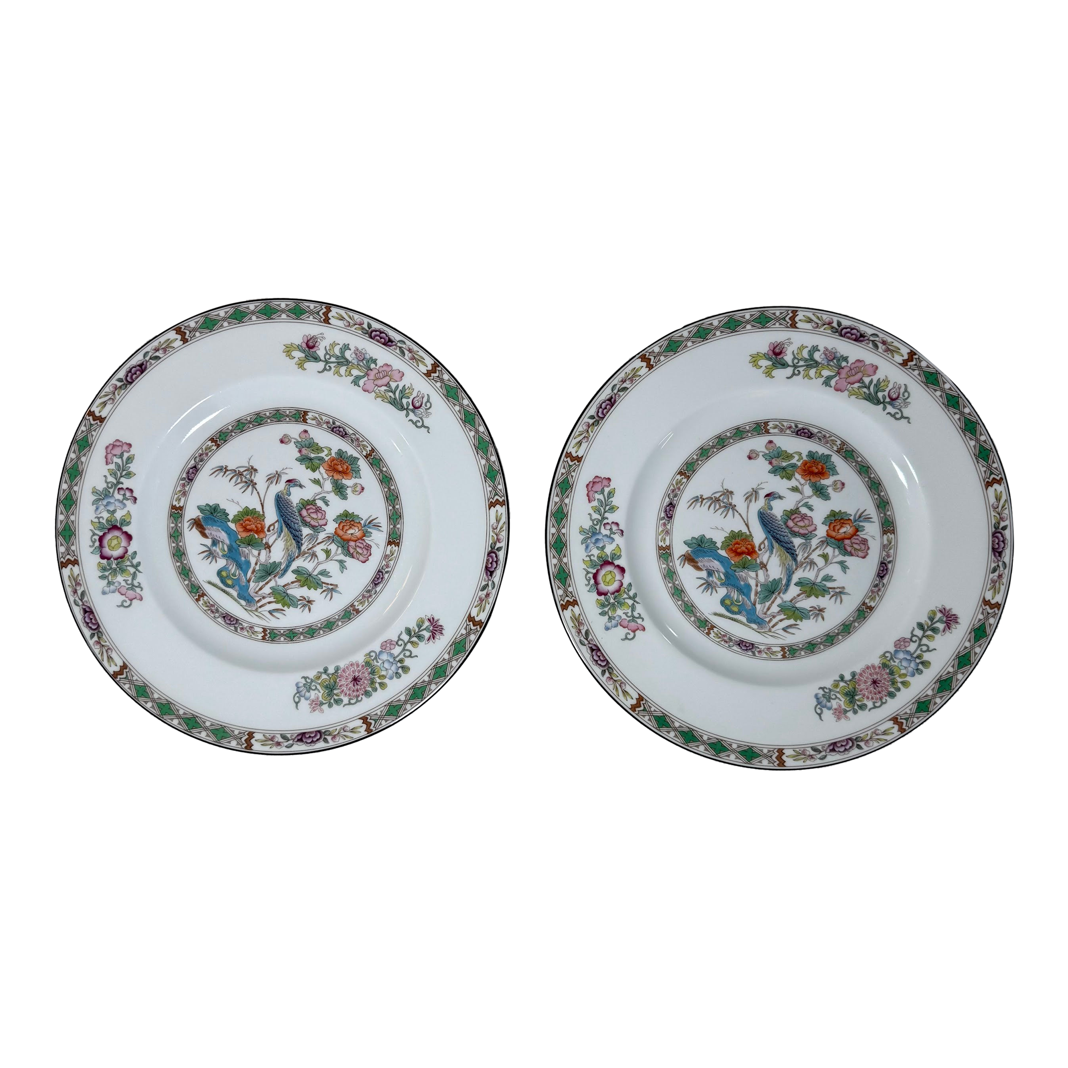 調理器具  Kutani Crane SALT&PEPPER 1990s Wedgwood “Kutani Crane” Dinner Plate – Set of 2, Bone China