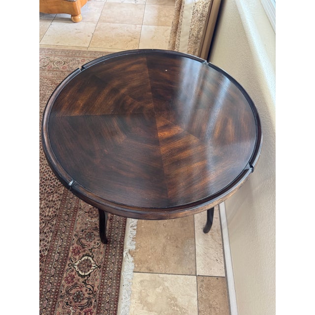 George Brin for Moserform Rare Sabina Side Table in Black Walnut For Sale - Image 9 of 12