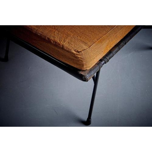 Brown Set of Elettra Lounge Chair with Ottoman attributed to Studio BBPR for Arflex, 1960s For Sale - Image 8 of 14