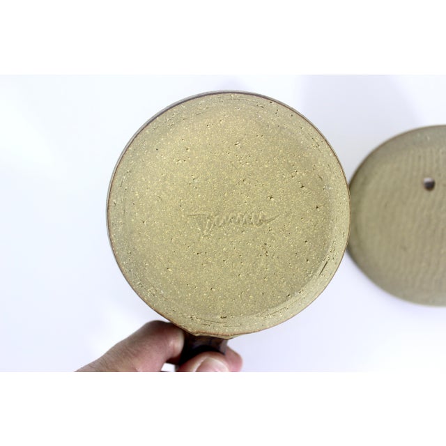 Vintage Studio Pottery Lidded Mug For Sale - Image 10 of 10