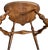 Set of Four Vintage Windsor Dining Chairs in Nutmeg Finish — Two Ethan Allen & Two Companion Chairs For Sale - Image 12 of 18