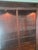 Arts & Crafts 1950s Stickley-Style Mission Oak Lighted China Cabinet Hutch | Arts & Crafts Buffet For Sale - Image 3 of 8