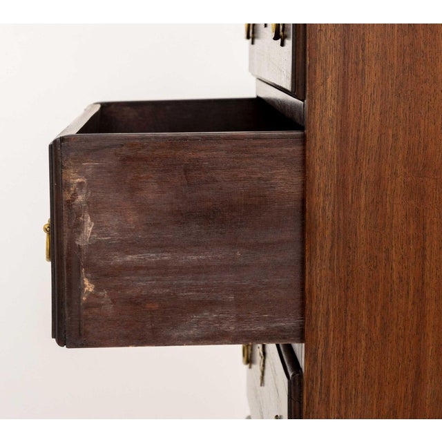 Queen Anne Style Mahogany Highboy For Sale - Image 10 of 11