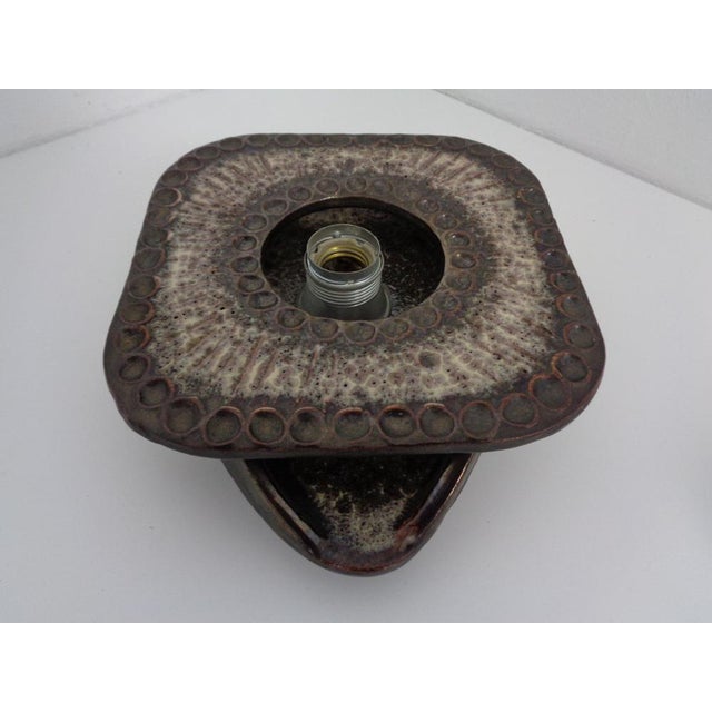 German Pop Art Ceramic Wall Lamps, 1970s, Set of 2 For Sale - Image 11 of 17