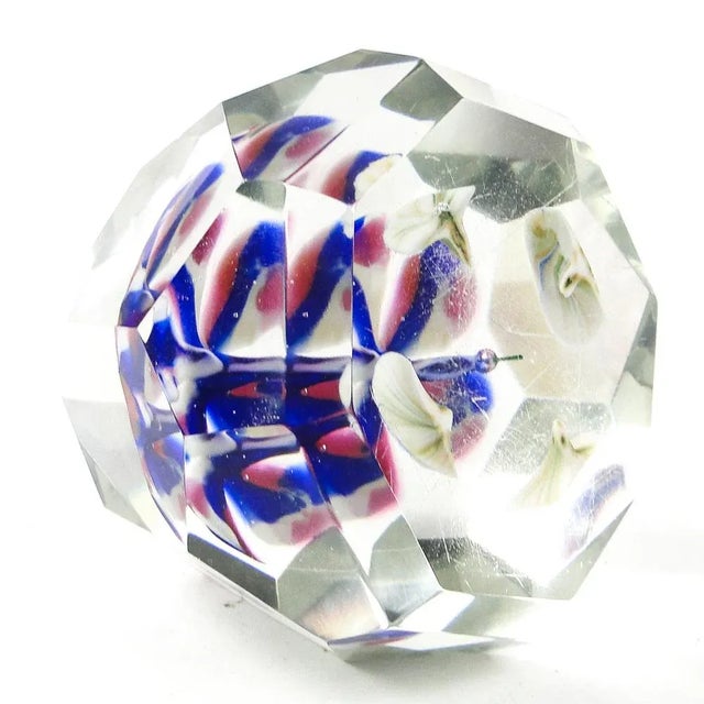 Crystal Paperweight, Germany, 1890s For Sale - Image 3 of 10