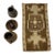 Small Antique Wool Carpet For Sale