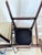 Set of 2 Cherish-Bar Stools From Crate & Barrel With Romo Striped Textured Velvet Upholstery Seat Covering For Sale In New York - Image 6 of 12