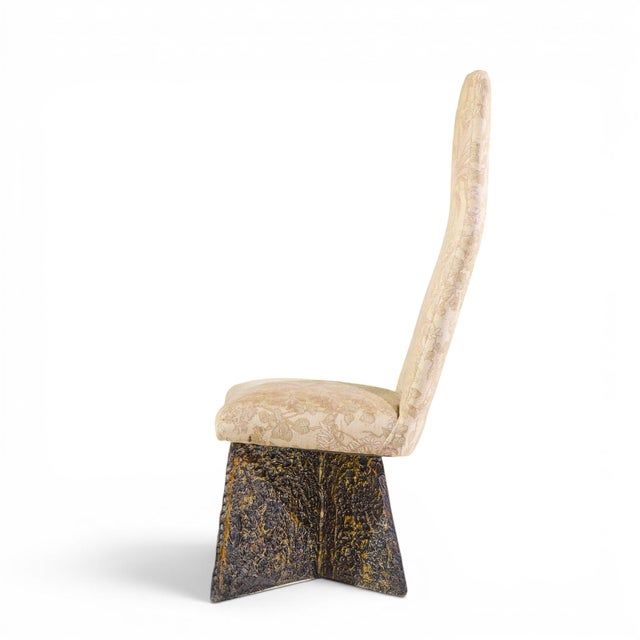 Adrian Pearsall for Craft Associates Mid Century Brutalist Dining Chairs - Set of 6 For Sale - Image 9 of 17